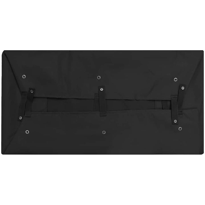 Innerfoder till trädgårdsvagn svart tyg vidaXL 81 x 41 x 21 cm – bild 2