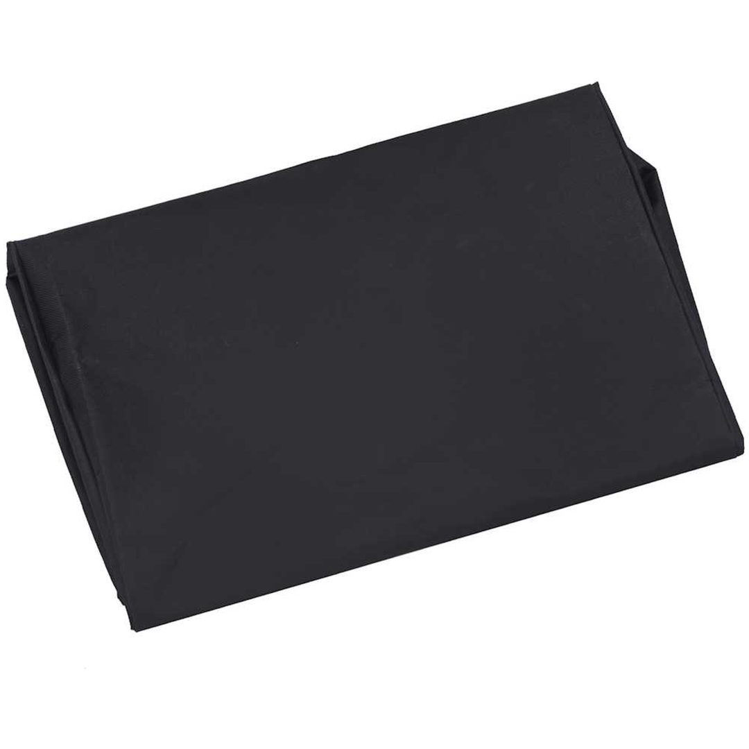 Innerfoder till trädgårdsvagn svart tyg vidaXL 81 x 41 x 21 cm
