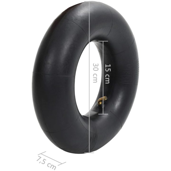 Innerslang till skottkärra 2 st 13x5.00-6 gummi vidaXL – bild 6