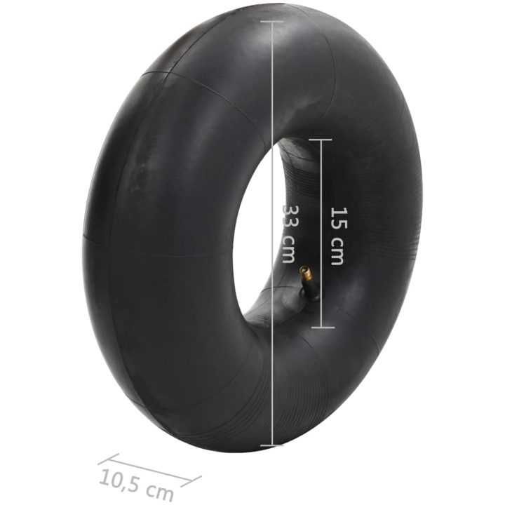 Innerslang till skottkärra 2 st 15x6.00-6 gummi vidaXL – bild 6