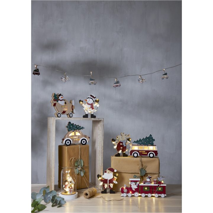 Inomhusdekoration Billy Multi Star Trading Tomte – bild 14