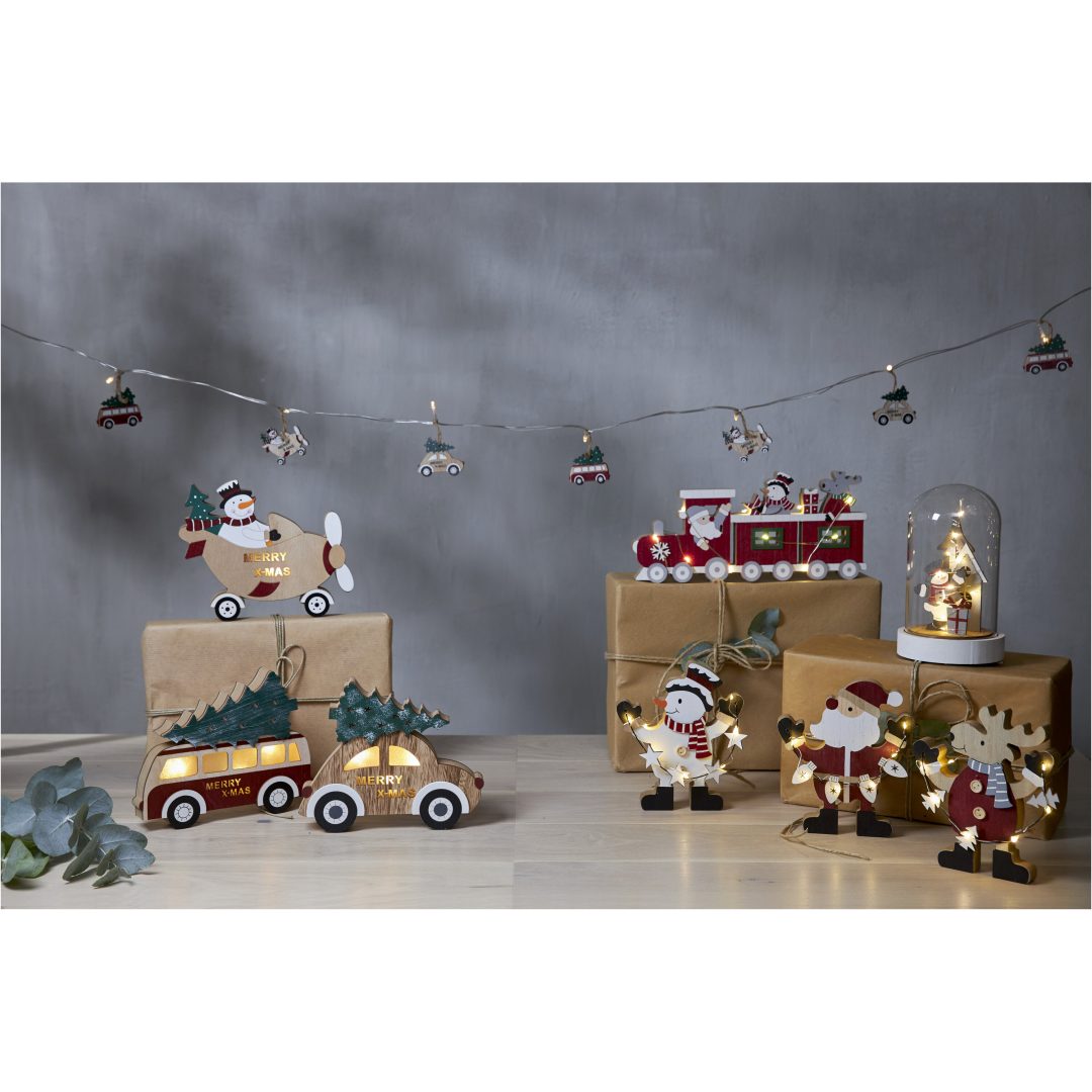 Inomhusdekoration Billy Multi Star Trading Tomte – bild 12