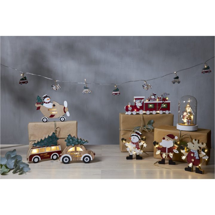 Inomhusdekoration Billy Multi Star Trading Tomte – bild 12