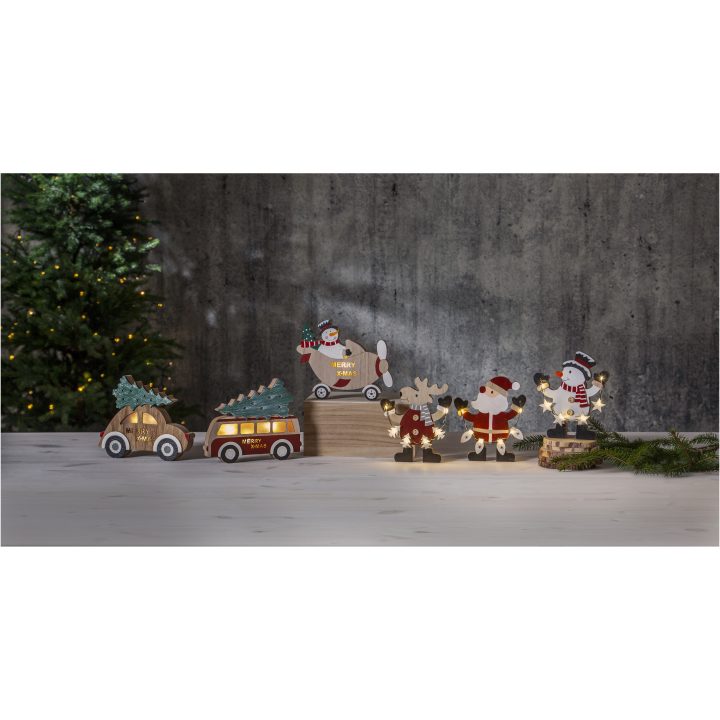 Inomhusdekoration Billy Multi Star Trading Tomte – bild 11