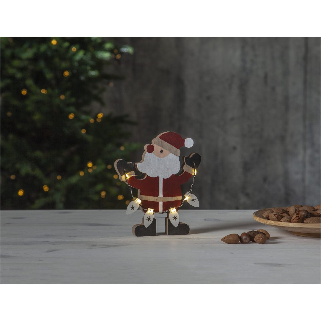 Inomhusdekoration Billy Multi Star Trading Tomte – bild 8
