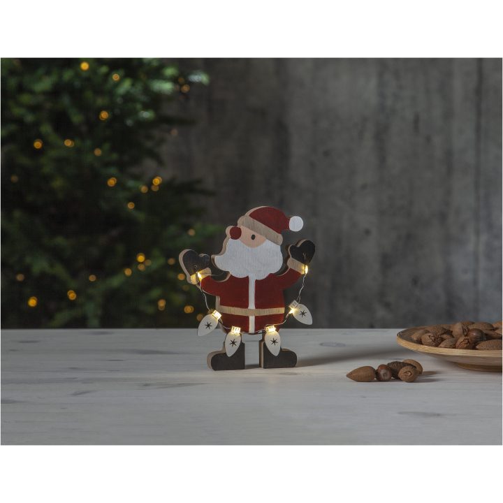 Inomhusdekoration Billy Multi Star Trading Tomte – bild 8