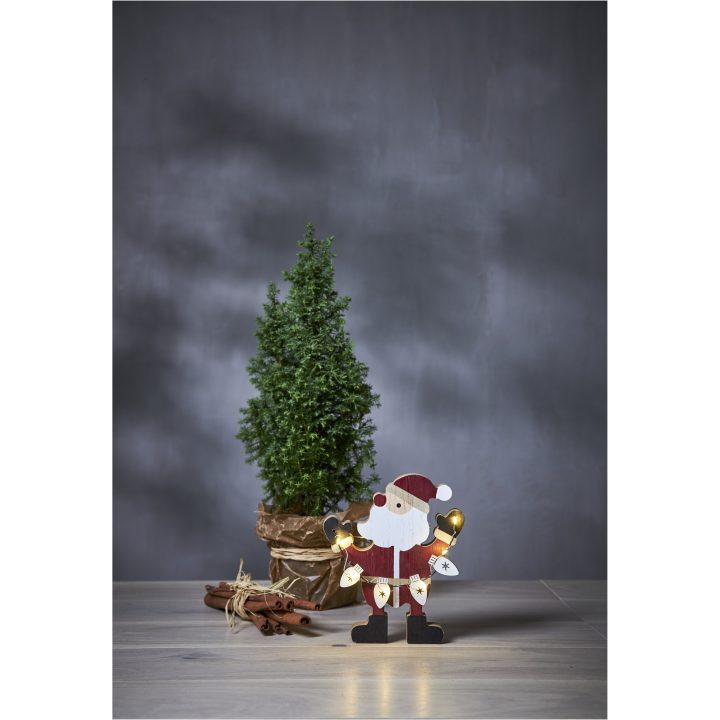 Inomhusdekoration Billy Multi Star Trading Tomte – bild 3