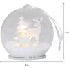 Inomhusdekoration Fauna Vit Star Trading 8 cm – miniatyr 9