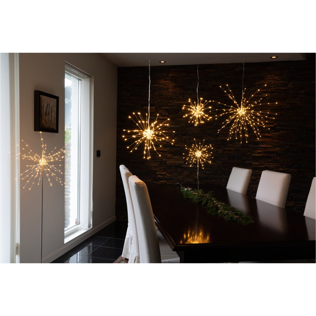 Inomhusdekoration Firework Silver Star Trading – bild 5