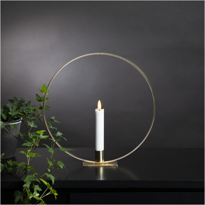 Inomhusdekoration Flamme Ring Mässing Star Trading – bild 9