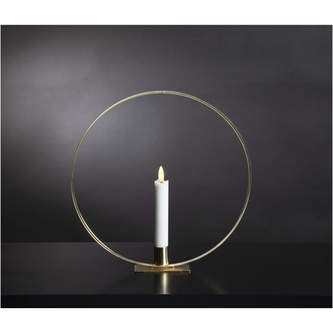 Inomhusdekoration Flamme Ring Mässing Star Trading – bild 3