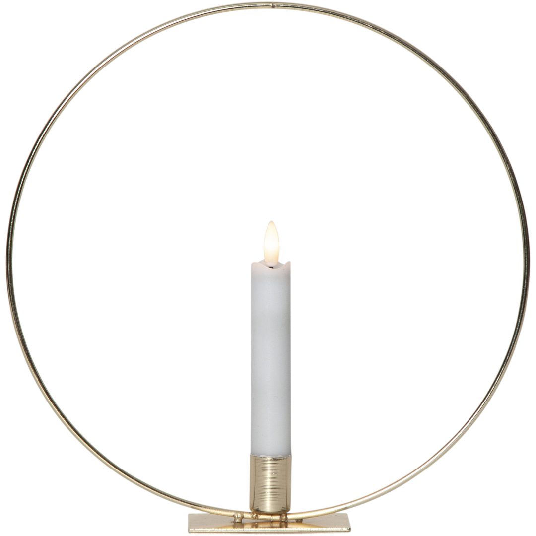 Inomhusdekoration Flamme Ring Mässing Star Trading