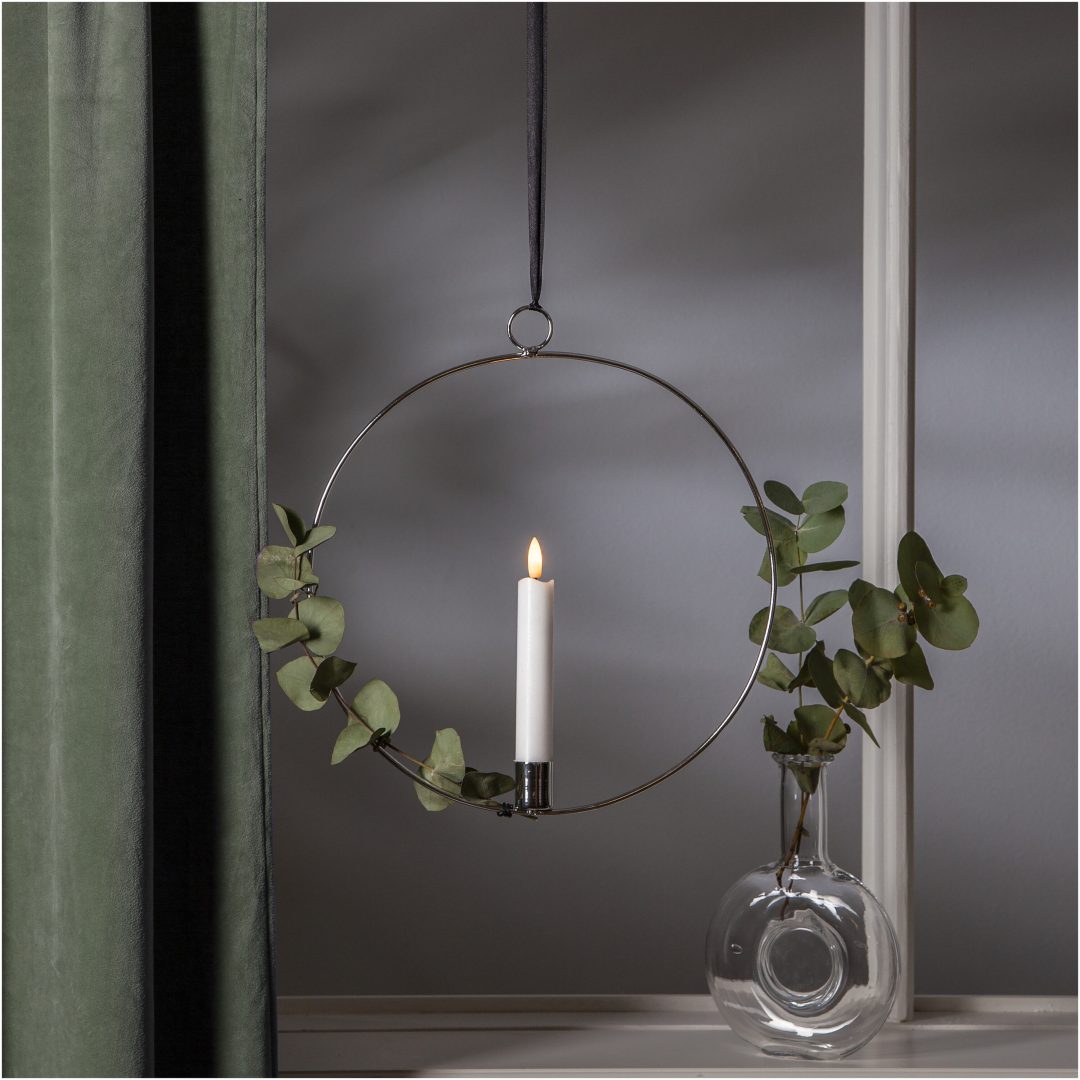 Inomhusdekoration Flamme Ring Silver Star Trading – bild 9