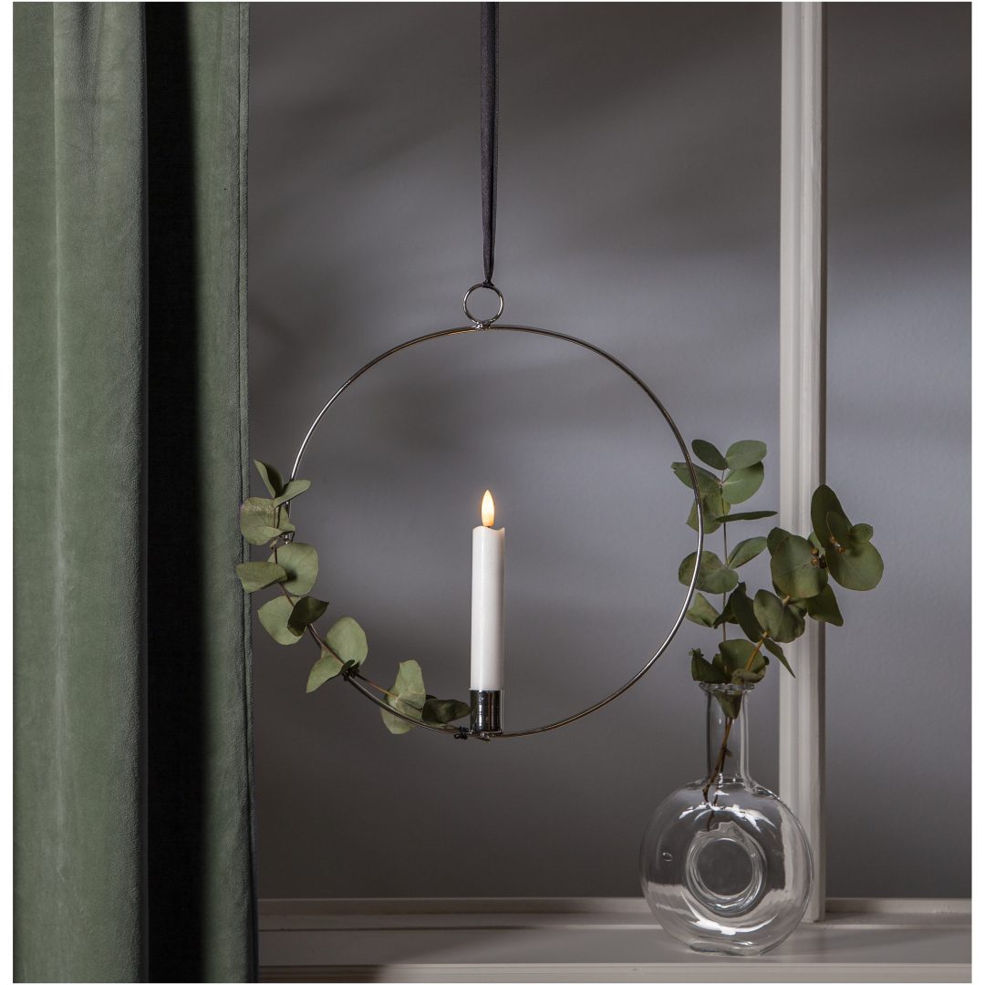 Inomhusdekoration Flamme Ring Silver Star Trading – bild 5