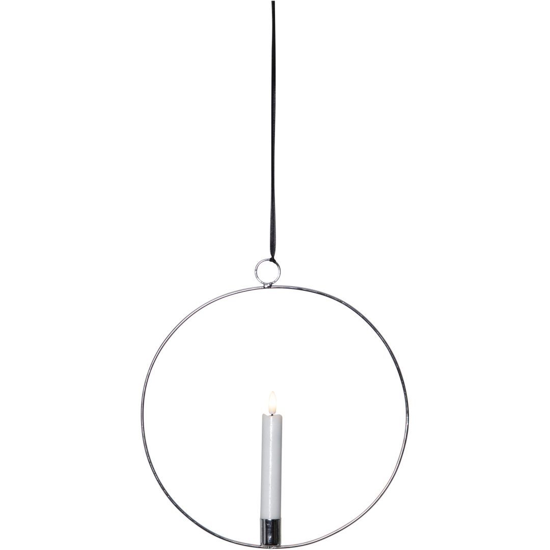 Inomhusdekoration Flamme Ring Silver Star Trading