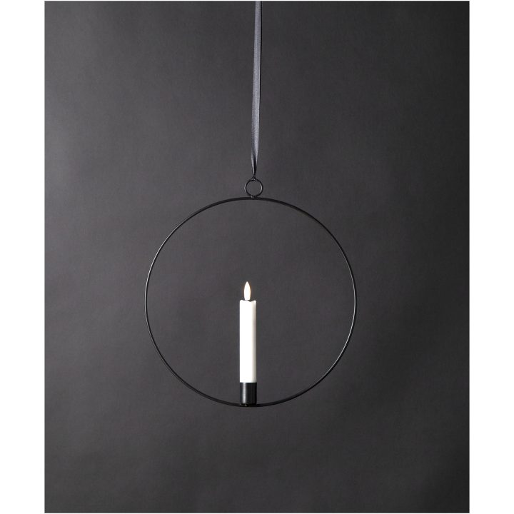 Inomhusdekoration Flamme Ring Svart Star Trading – bild 11