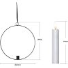 Inomhusdekoration Flamme Ring Svart Star Trading – miniatyr 12