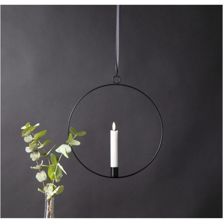 Inomhusdekoration Flamme Ring Svart Star Trading – bild 7