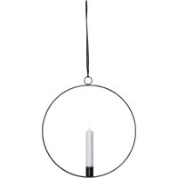 Inomhusdekoration Flamme Ring Svart Star Trading