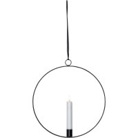 Inomhusdekoration Flamme Ring Svart Star Trading