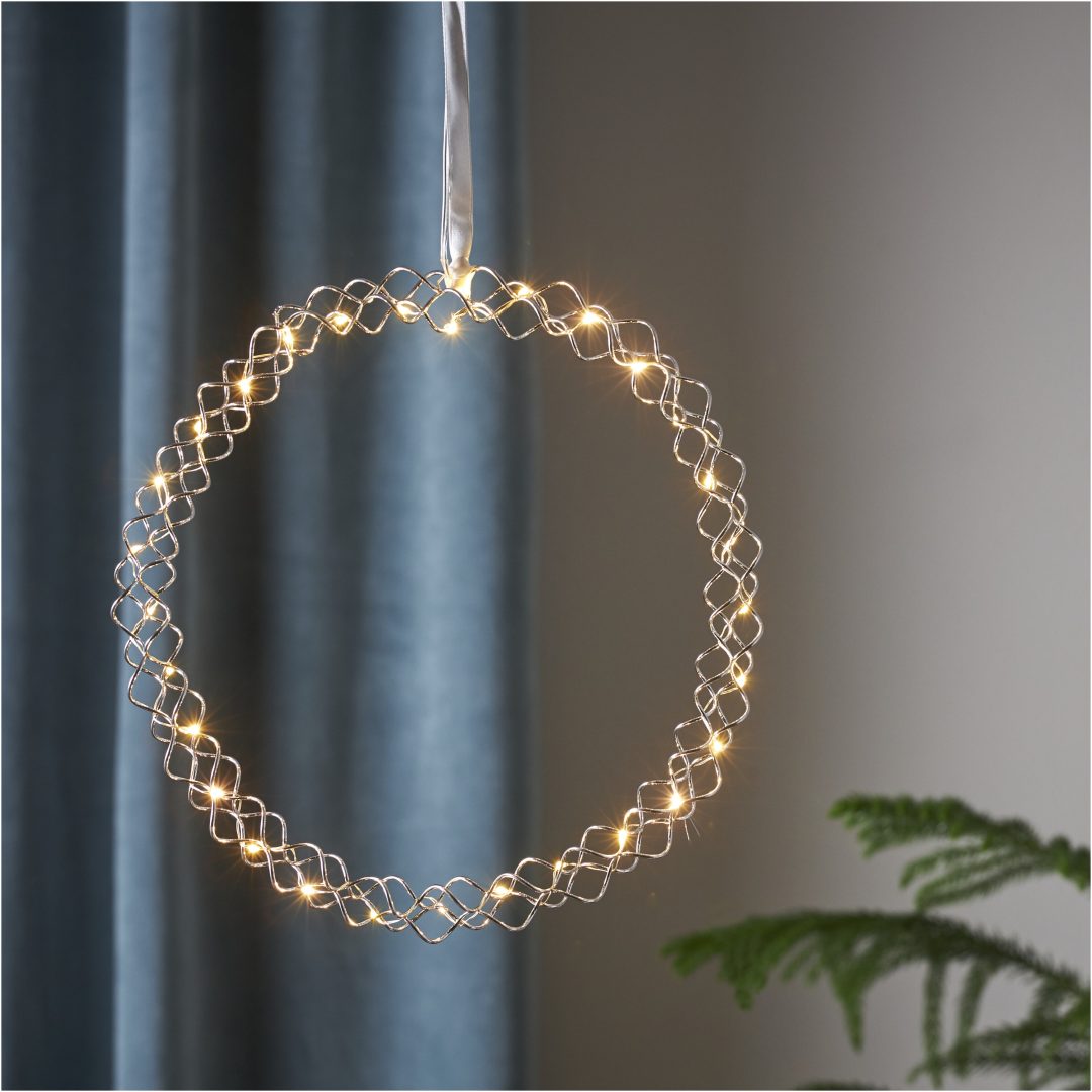 Inomhusdekoration Hoop Krom Star Trading – bild 8