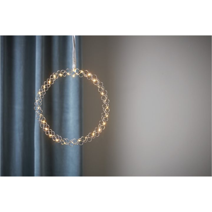 Inomhusdekoration Hoop Krom Star Trading – bild 5