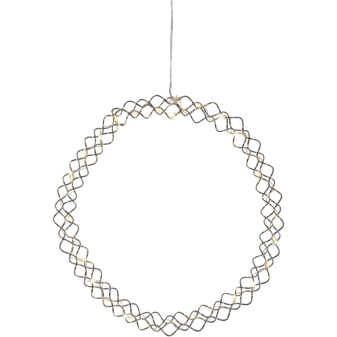 Inomhusdekoration Hoop Krom Star Trading – bild 3