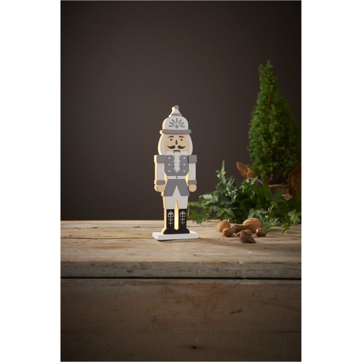 Inomhusdekoration Nutcracker Grå Star Trading – bild 6