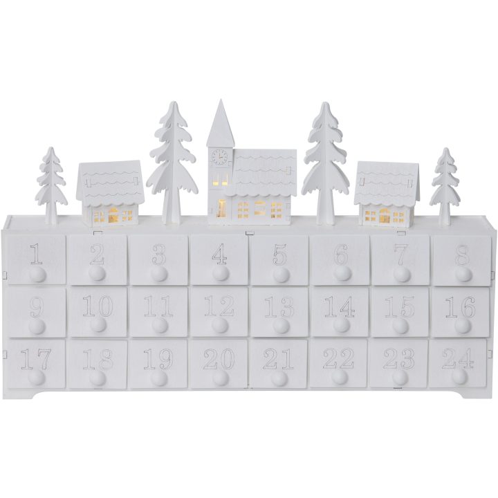 Inomhusdekoration Yuletide Vit Star Trading By – bild 4