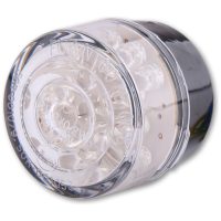 Insert LED mini taillight Bullet, round, transparent glass SHINYO