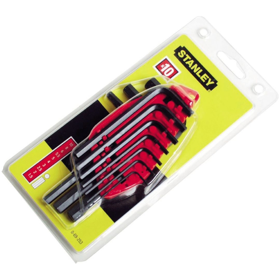 Insexknippa Sty 10st 1,5-10mm STANLEY Beteckning: 0-69-253