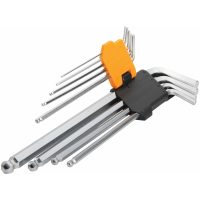 Insexnyckelsats, 9 st, 1,5-10 mm TOLSEN