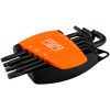 Insexnyckelsats Långa Torx T9 - T40 8 delar Svartoxiderad BAHCO T9, T10, T15, T20, T25, T27, T30, T40 – miniatyr 1