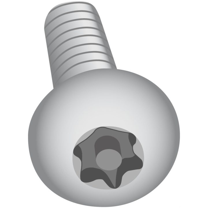 Insexnyckelsats Långa Torx TR10-TR40 7 delar Svartoxiderad BAHCO TR10, TR15, TR20, TR25, TR27, TR30, TR40 – bild 2