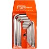 Insexnyckelsats Metrisk 2 - 10 mm 10 delar Förnicklad BAHCO Metrisk 2 - 10 mm 10 – miniatyr 2