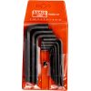Insexnyckelsats Metrisk 2-10 mm 10 delar Svartoxiderad BAHCO Metrisk 2-10 mm 10 delar – miniatyr 2