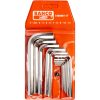 Insexnyckelsats Metrisk 2 - 12 mm 11 delar Förnicklad BAHCO Metrisk 2 - 12 mm 11 – miniatyr 2