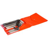 Insexnyckelsats Metrisk 2 - 22 mm 15 delar Förnicklad BAHCO