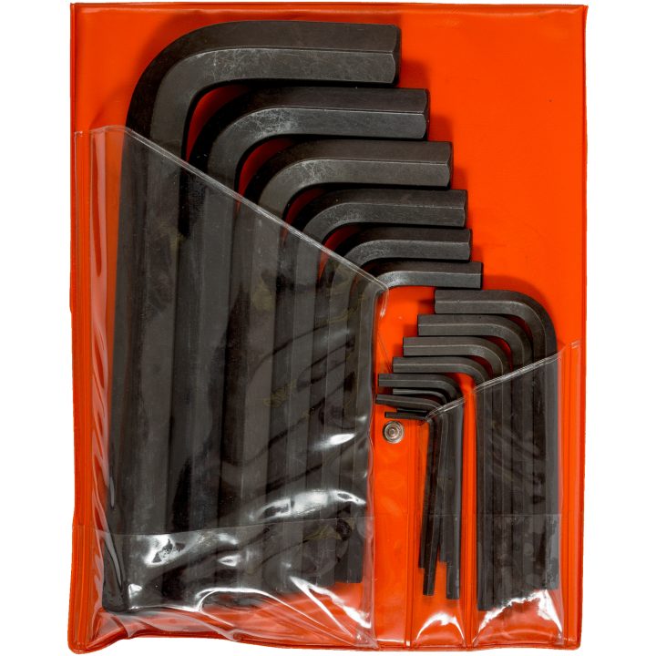 Insexnyckelsats Metrisk 2-22 mm 15 delar Svartoxiderad BAHCO Metrisk 2-22 mm 15 delar – bild 3