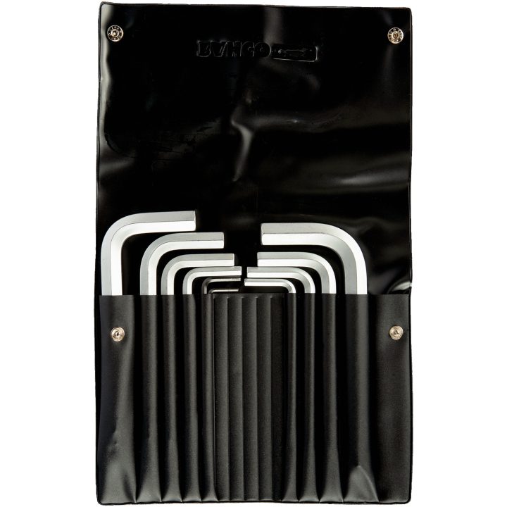 Insexnyckelsats Metrisk 44167 mm 11 delar Svartoxiderad/förkromad BAHCO Metrisk 44167 mm 11 delar – bild 3