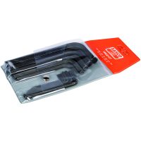 Insexnyckelsats Tumskala 1/16"-1/2" - 12 delar Svartoxiderad BAHCO