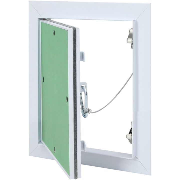 Inspektionslucka med Aluminiumram och Gips 200x250 mm vidaXL 300 x 250 x 12.5 mm – bild 2