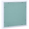 Inspektionslucka med aluminiumram och gipsskiva m vidaXL 200 x 200 mm – miniatyr 2