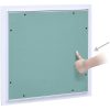 Inspektionslucka med aluminiumram och gipsskiva m vidaXL 200 x 200 mm – miniatyr 3
