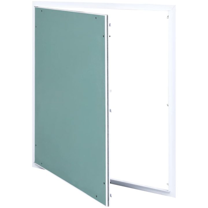 Inspektionslucka med aluminiumram och gipsskiva m vidaXL 200 x 200 mm – bild 5