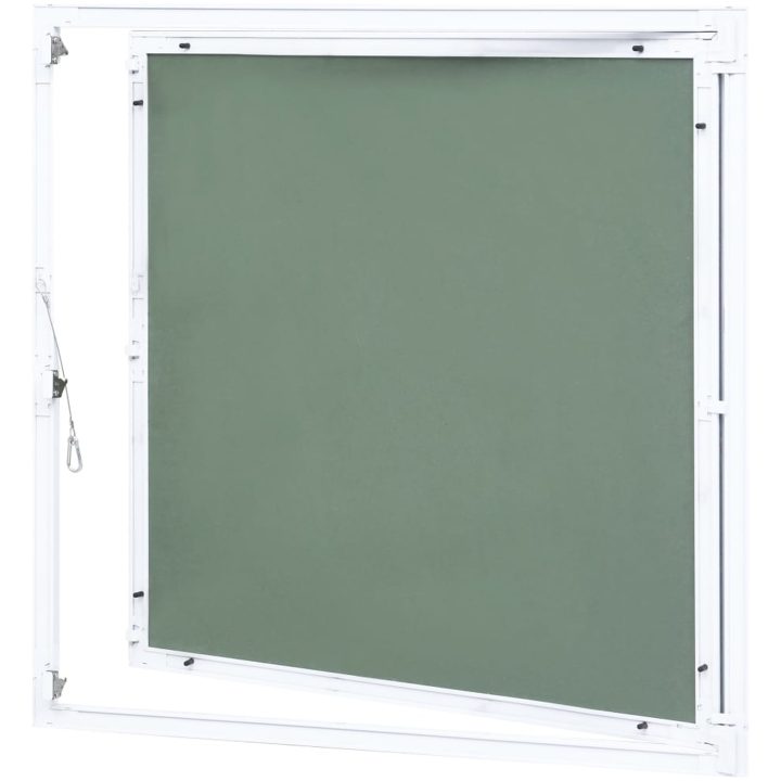 Inspektionslucka med aluminiumram och gipsskiva m vidaXL 200 x 200 mm – bild 7