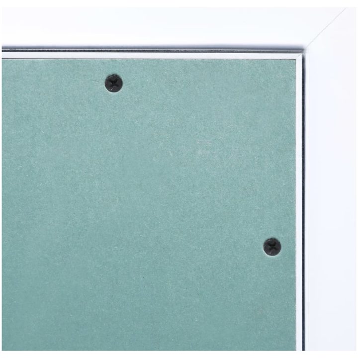 Inspektionslucka med aluminiumram och gipsskiva m vidaXL 200 x 200 mm – bild 8
