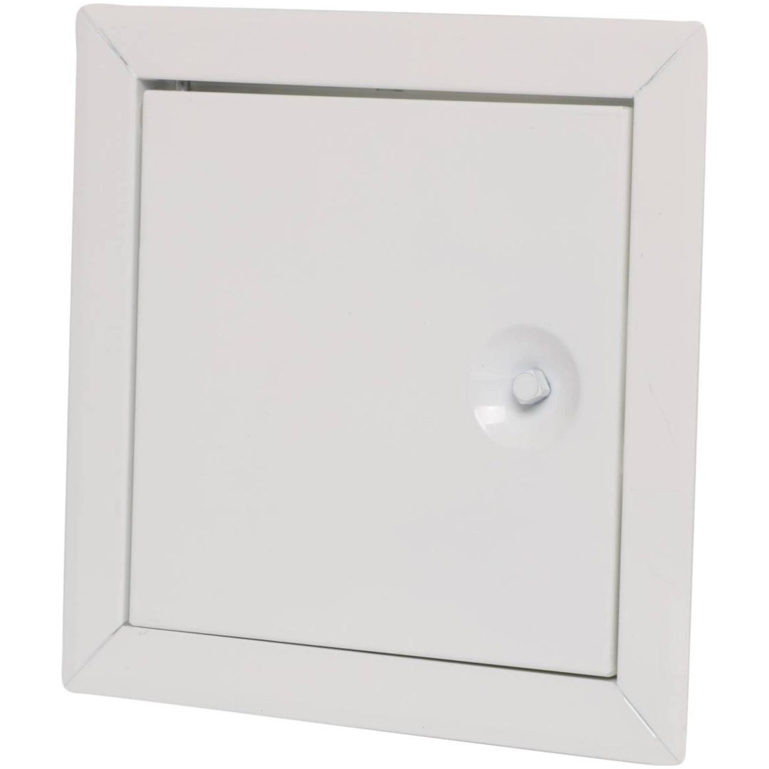 Inspektionslucka, vit, stål, Flexit INSPEKTIONSLUCKA 150x150 VIT