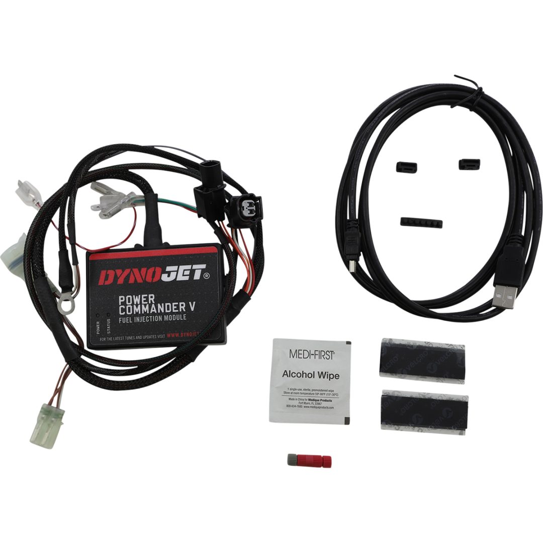 Insprutningsoptimerare med Tändningsjustering Power Commander V USB Open Loop Dynojet PC-V KAW W/I KLX230R