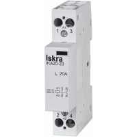 Installationskontaktor, 2-pol, 1,3kW, 20A MALMBERGS